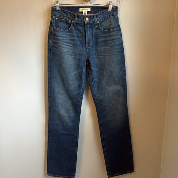 Madewell The '90s Straight Mid-Rise Jean SZ 25 - Picture 6 of 9